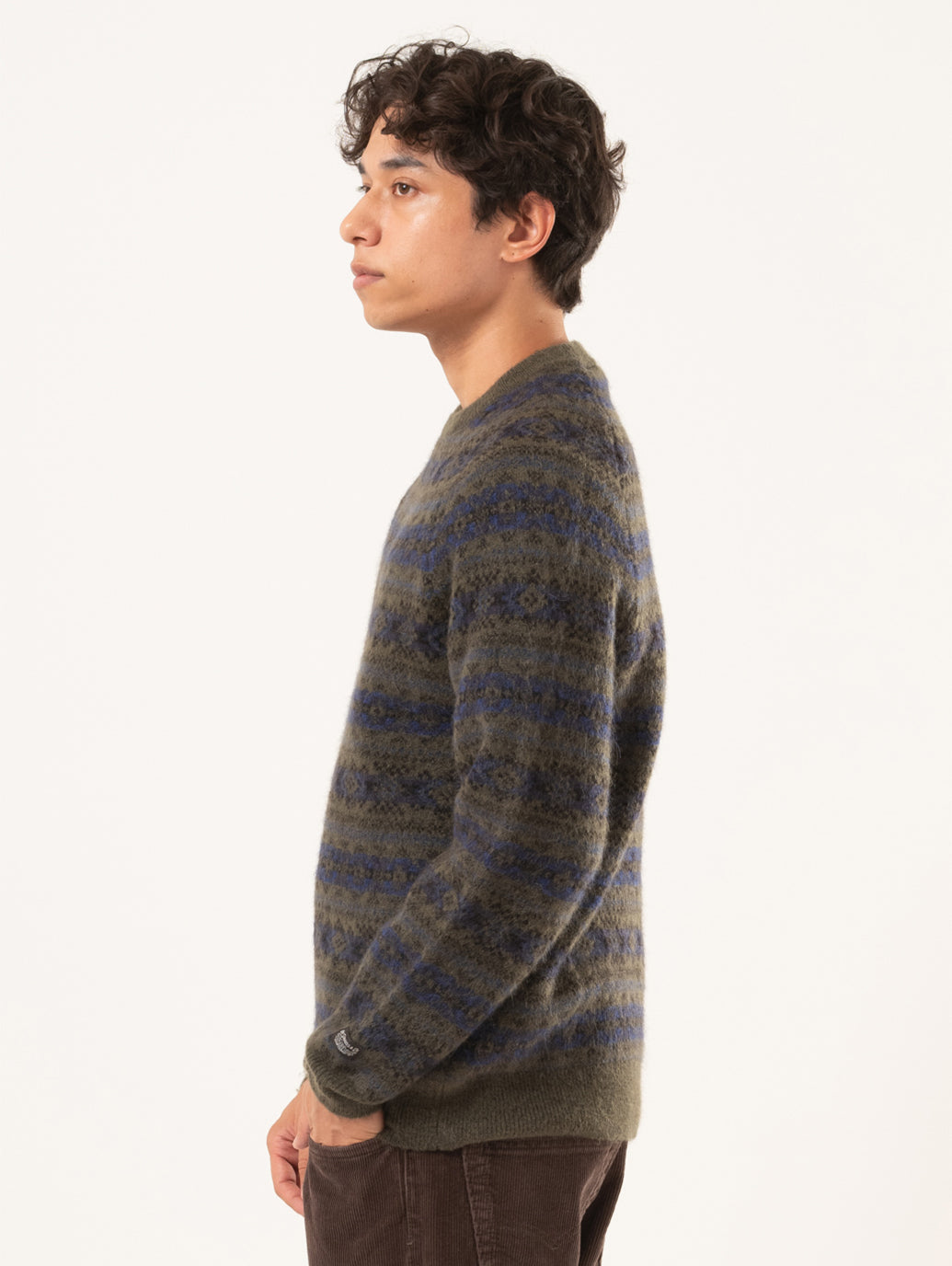 プレシディオ ラグラン クルーセーター