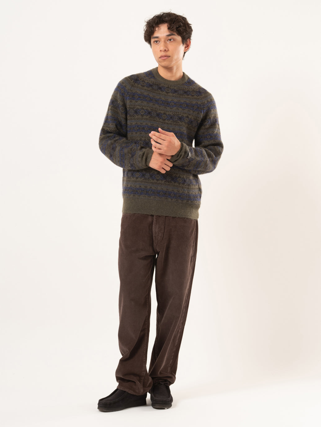 プレシディオ ラグラン クルーセーター