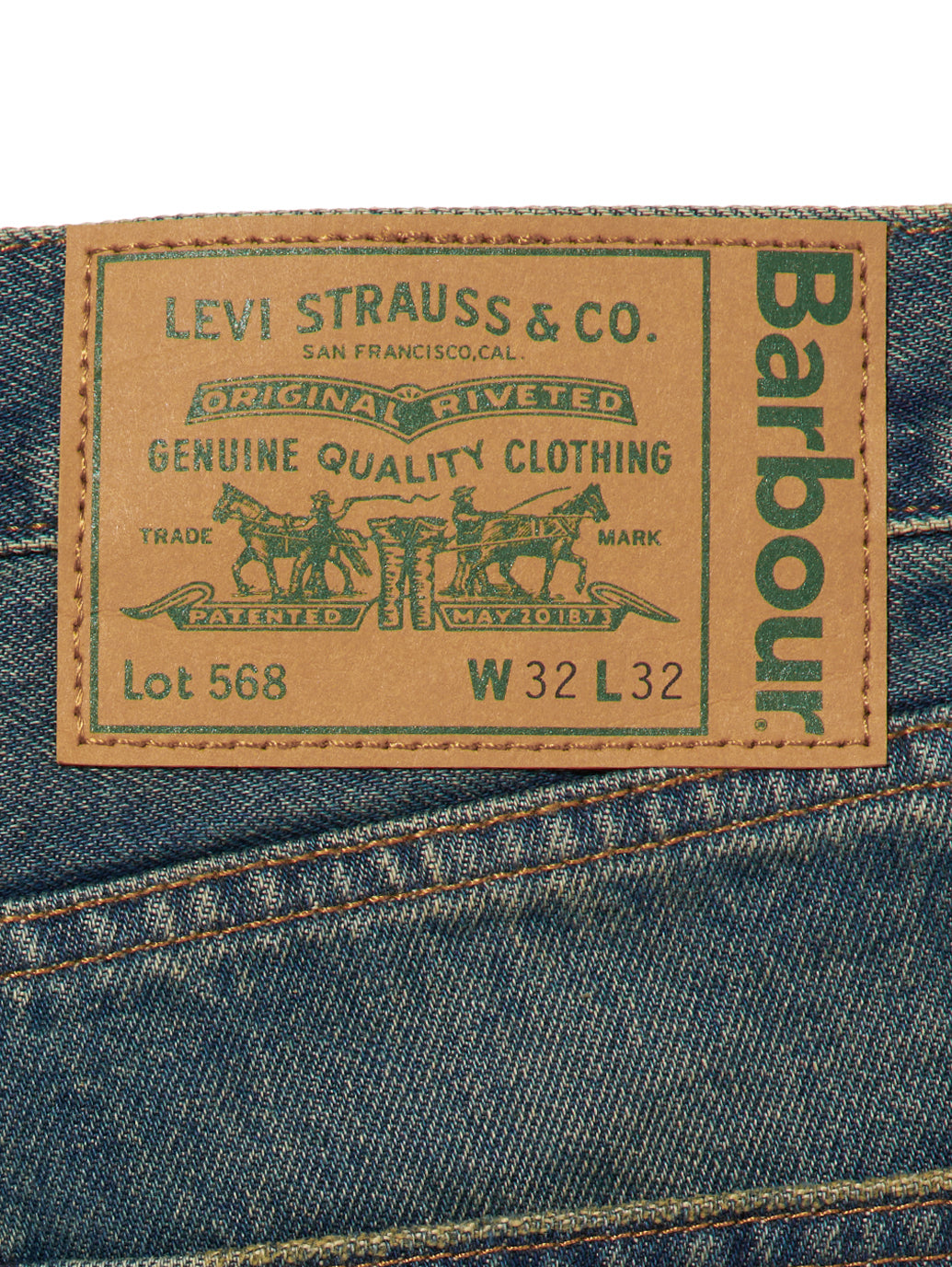 LEVI'S®XBARBOUR 568™ LOOSE JEANS