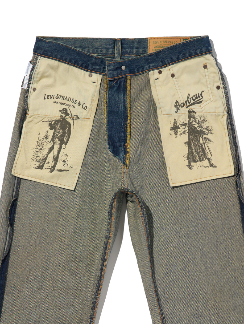 LEVI'S®XBARBOUR 568™ LOOSE JEANS