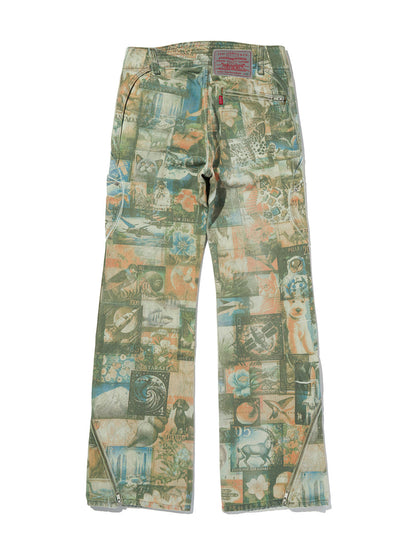 LEVI’S® x KIKO KOSTADINOV カリーナ フレア プリント ジーンズ