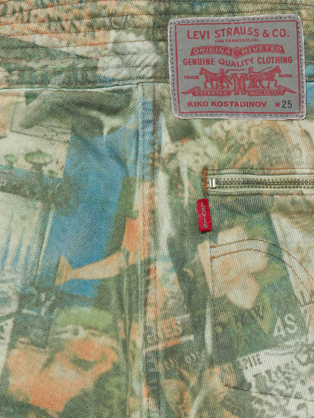 LEVI’S® x KIKO KOSTADINOV カリーナ フレア プリント ジーンズ