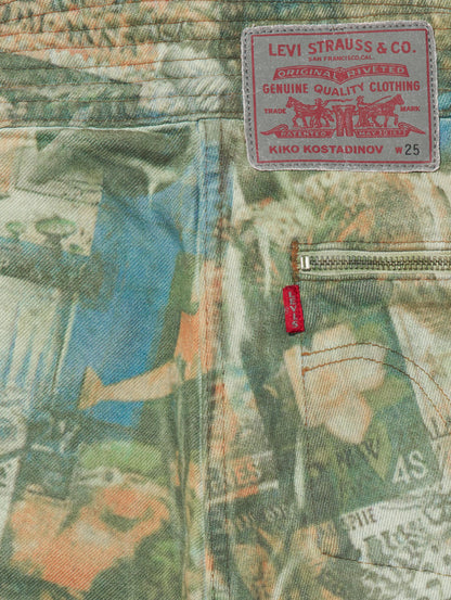LEVI’S® x KIKO KOSTADINOV カリーナ フレア プリント ジーンズ