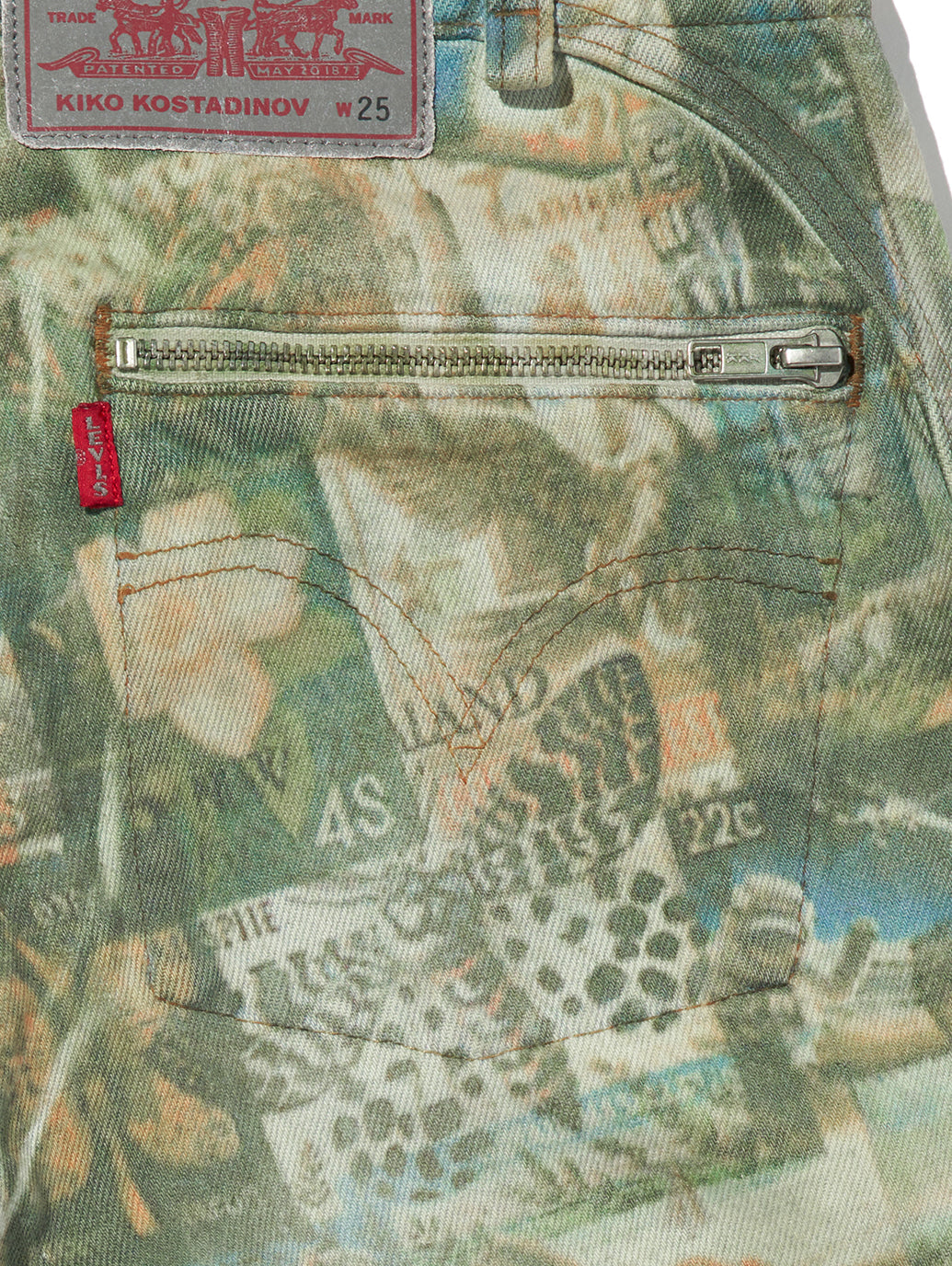 LEVI’S® x KIKO KOSTADINOV カリーナ フレア プリント ジーンズ