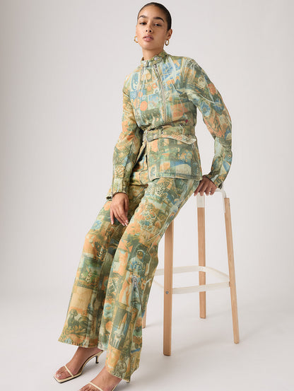 LEVI’S® x KIKO KOSTADINOV カリーナ フレア プリント ジーンズ