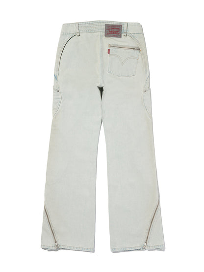 LEVI’S® x KIKO KOSTADINOV カリーナ フレア ジーンズ ライトインディゴ