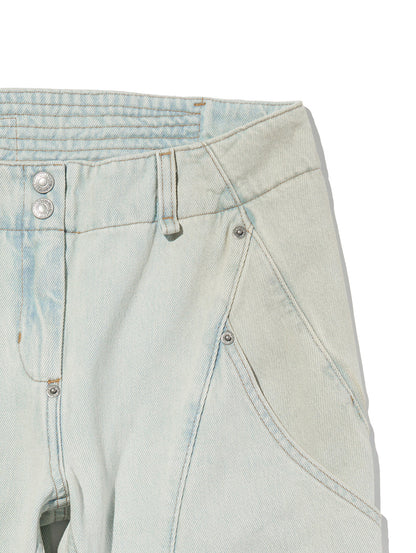 LEVI’S® x KIKO KOSTADINOV カリーナ フレア ジーンズ ライトインディゴ