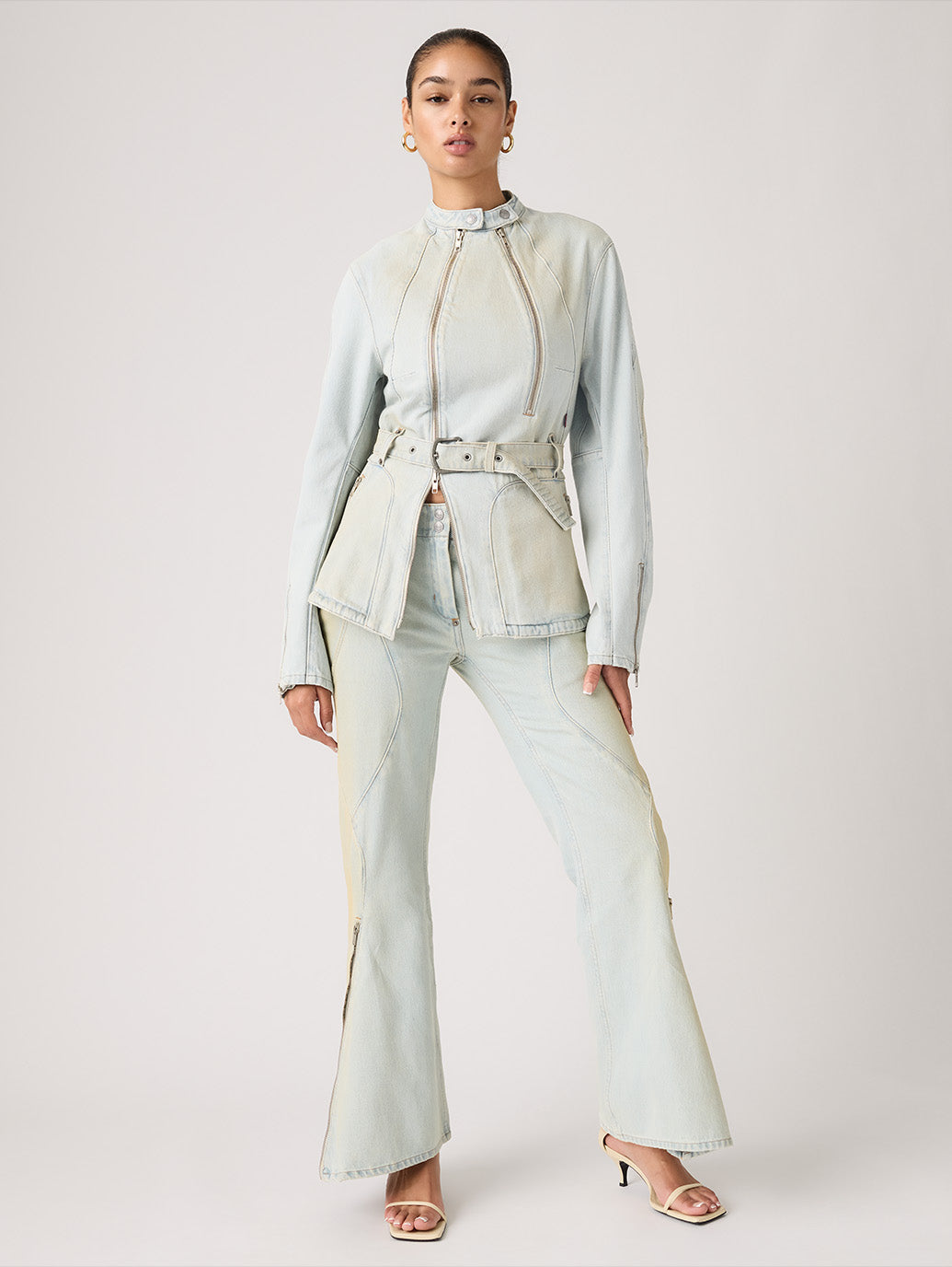 LEVI’S® x KIKO KOSTADINOV カリーナ フレア ジーンズ ライトインディゴ