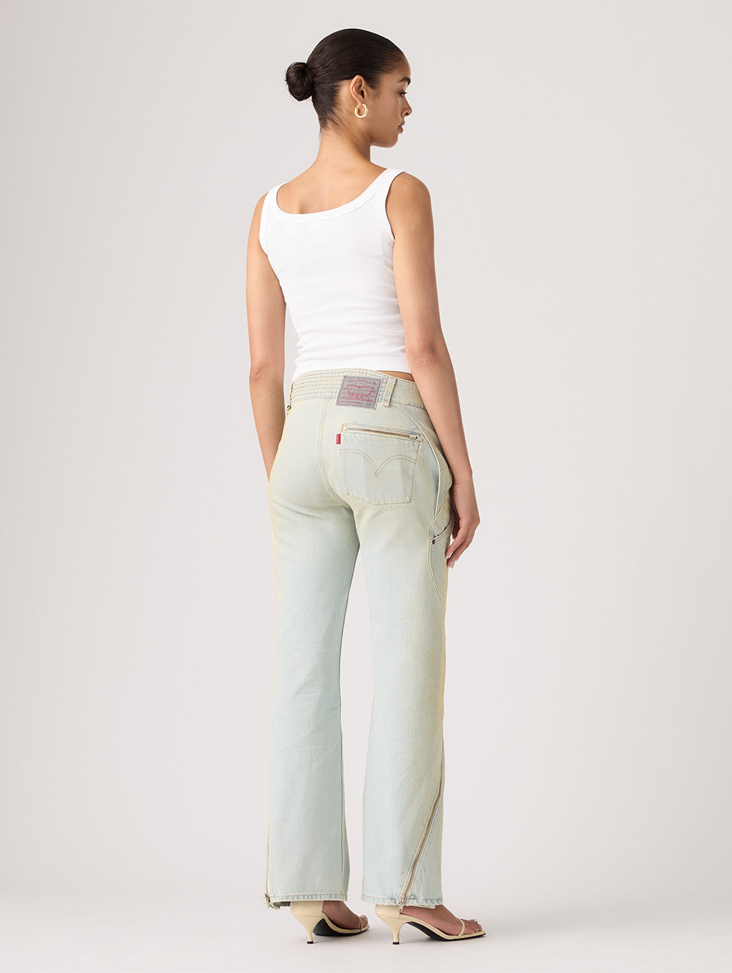 LEVI’S® x KIKO KOSTADINOV カリーナ フレア ジーンズ ライトインディゴ