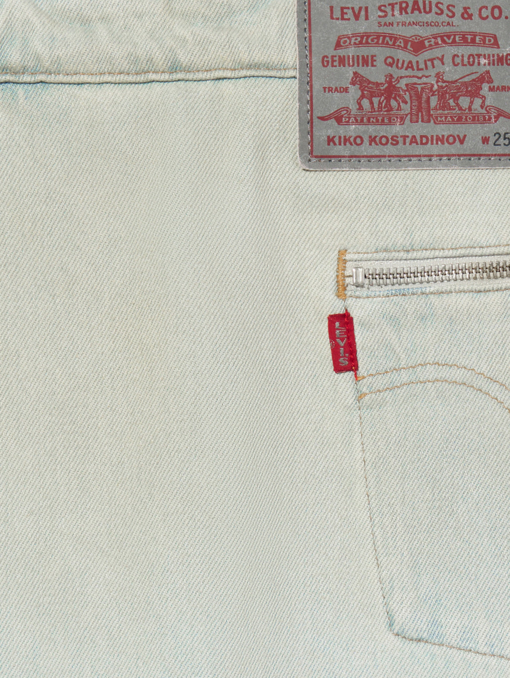 LEVI’S® x KIKO KOSTADINOV カリーナ エプロン スコート