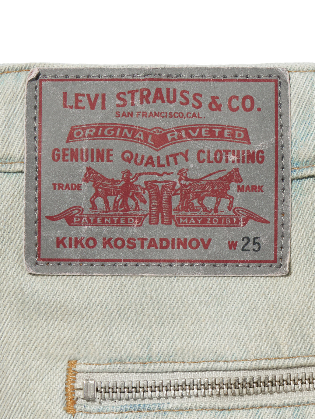 LEVI’S® x KIKO KOSTADINOV カリーナ エプロン スコート