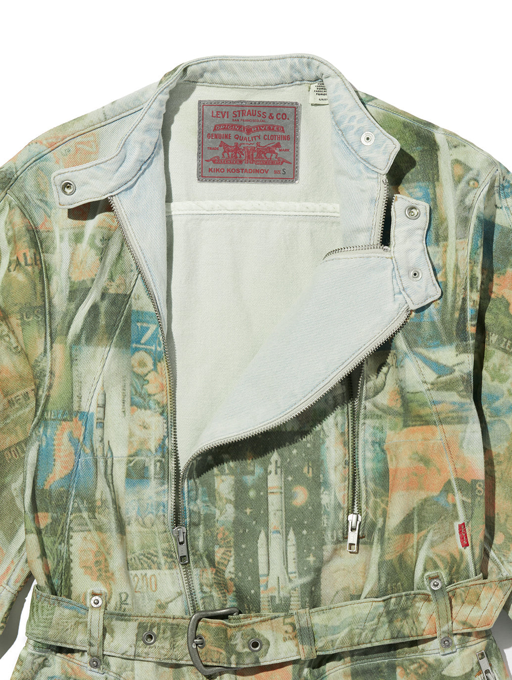 LEVI’S® x KIKO KOSTADINOV カリーナ ウェイステッド プリント ジャケット