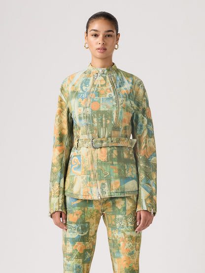 LEVI’S® x KIKO KOSTADINOV カリーナ ウェイステッド プリント ジャケット