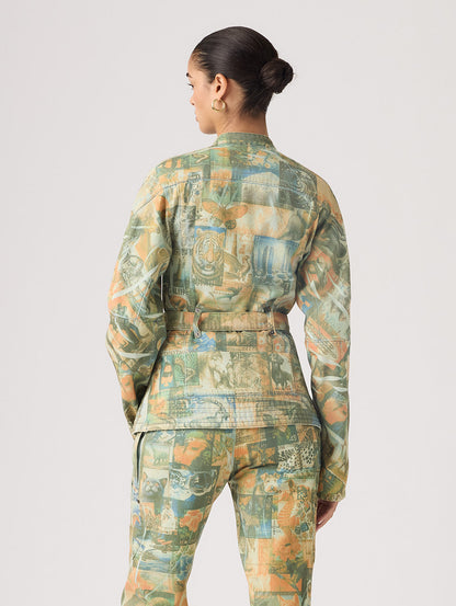 LEVI’S® x KIKO KOSTADINOV カリーナ ウェイステッド プリント ジャケット