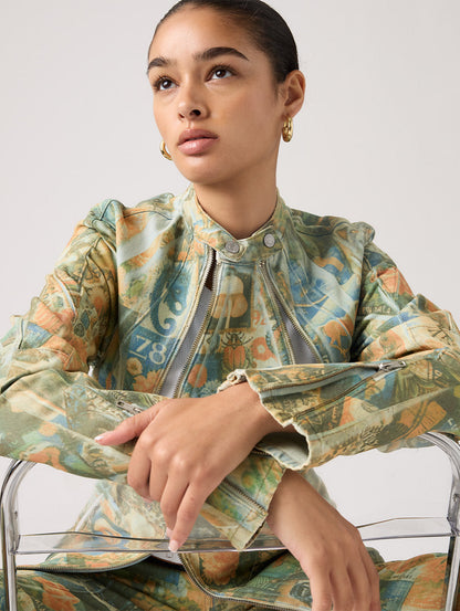 LEVI’S® x KIKO KOSTADINOV カリーナ ウェイステッド プリント ジャケット