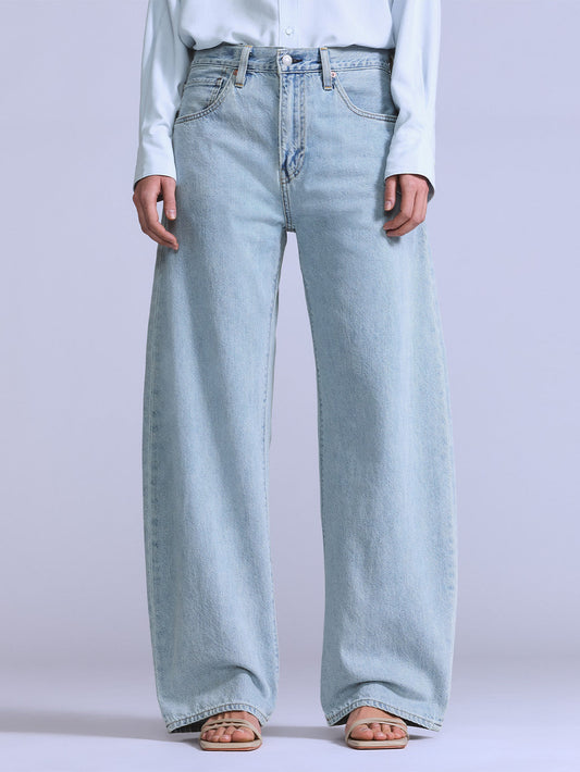 BLUETAB™ バレルジーンズ ライトインディゴ