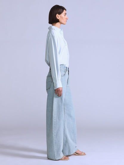 BLUETAB™ バレルジーンズ ライトインディゴ