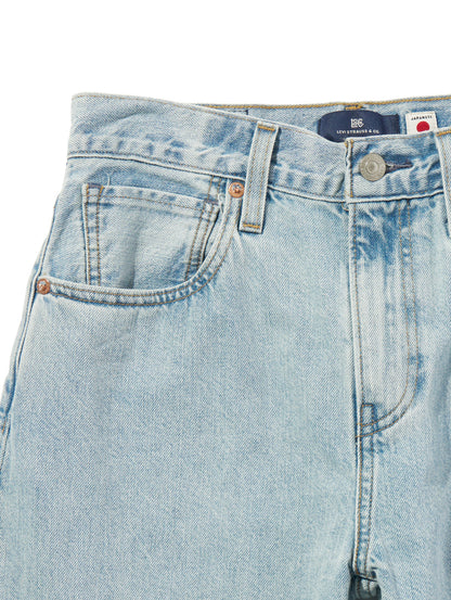 BLUETAB™ バレルジーンズ ライトインディゴ