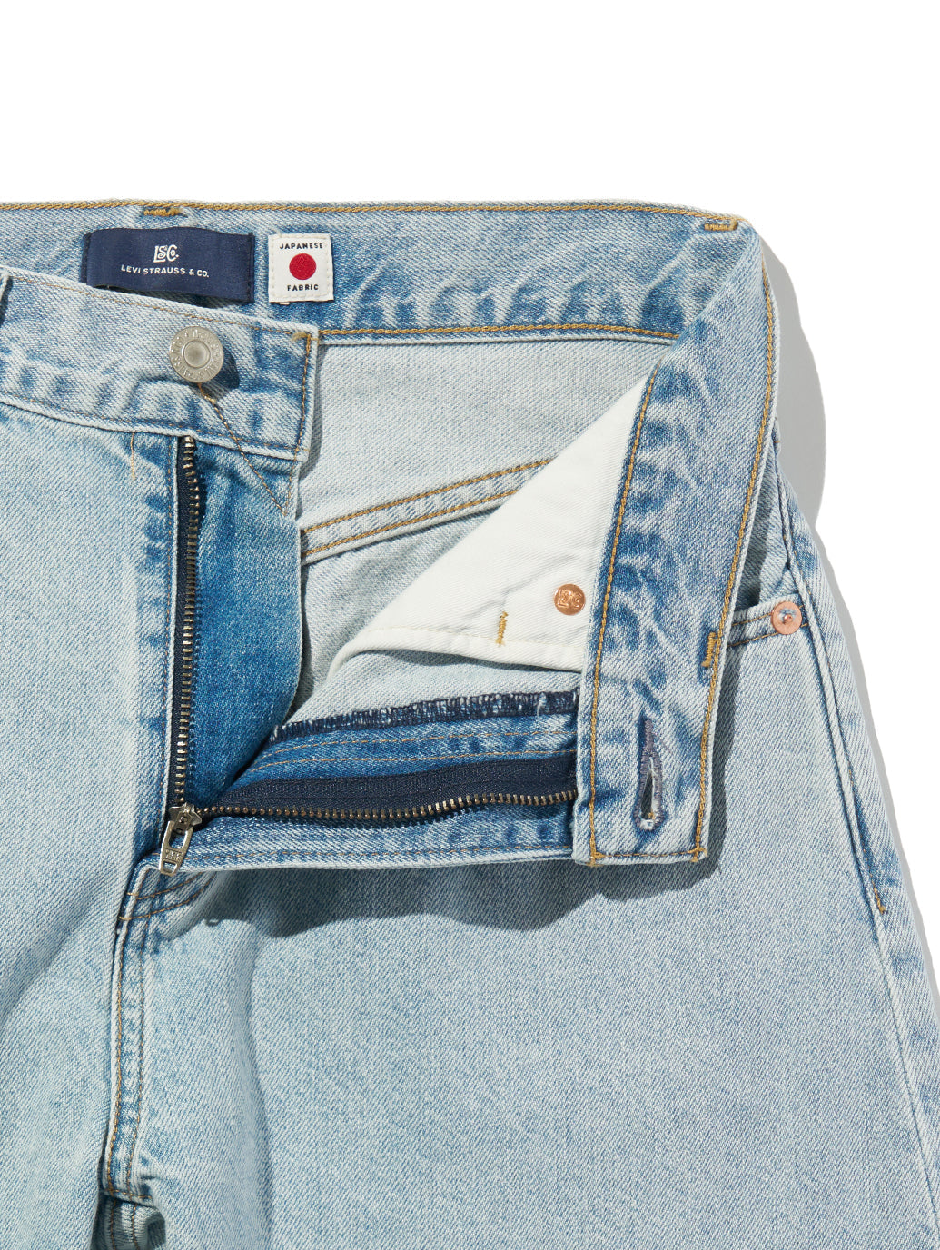 BLUETAB™ バレルジーンズ ライトインディゴ