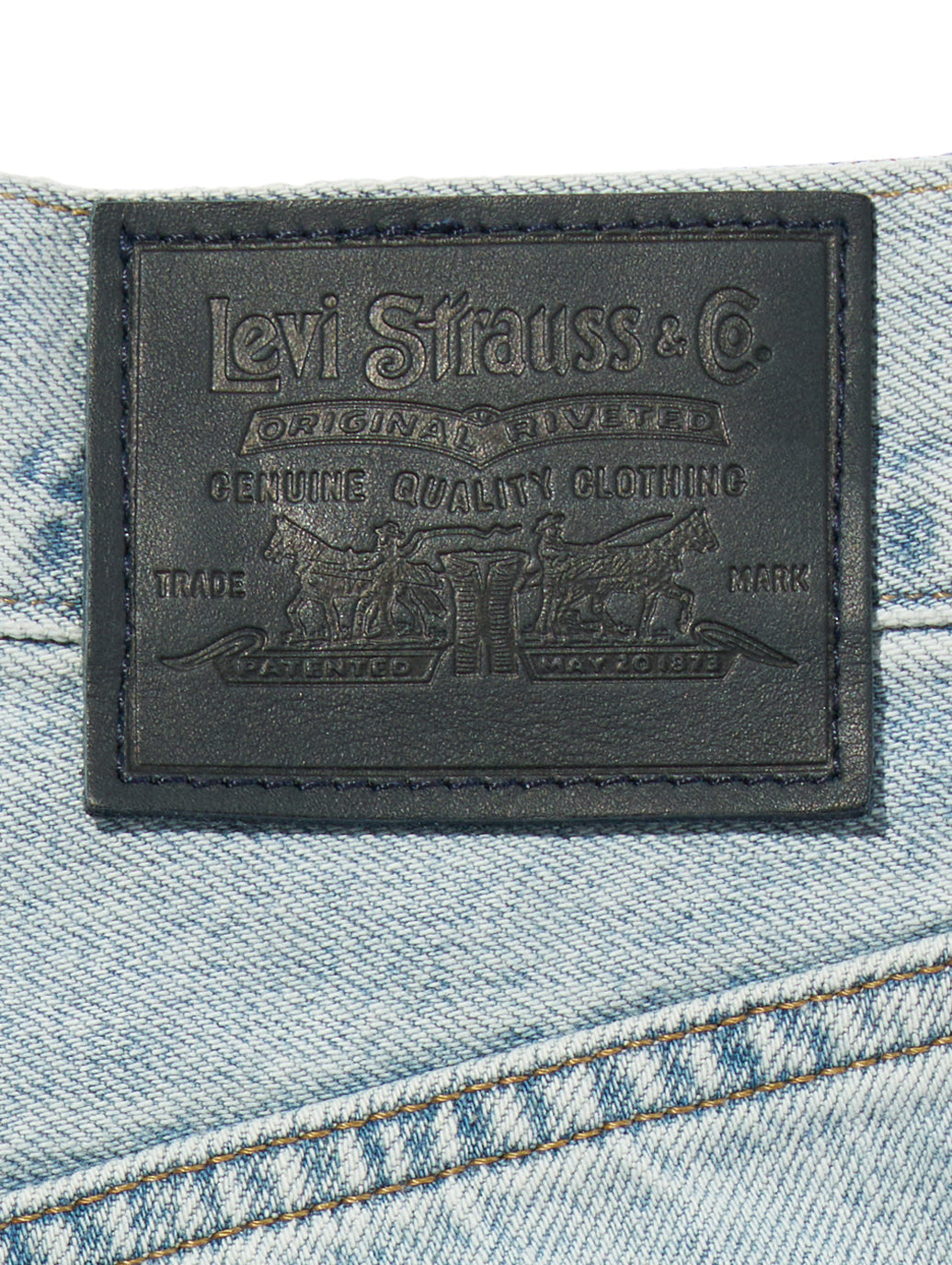 BLUETAB™ バレルジーンズ ライトインディゴ