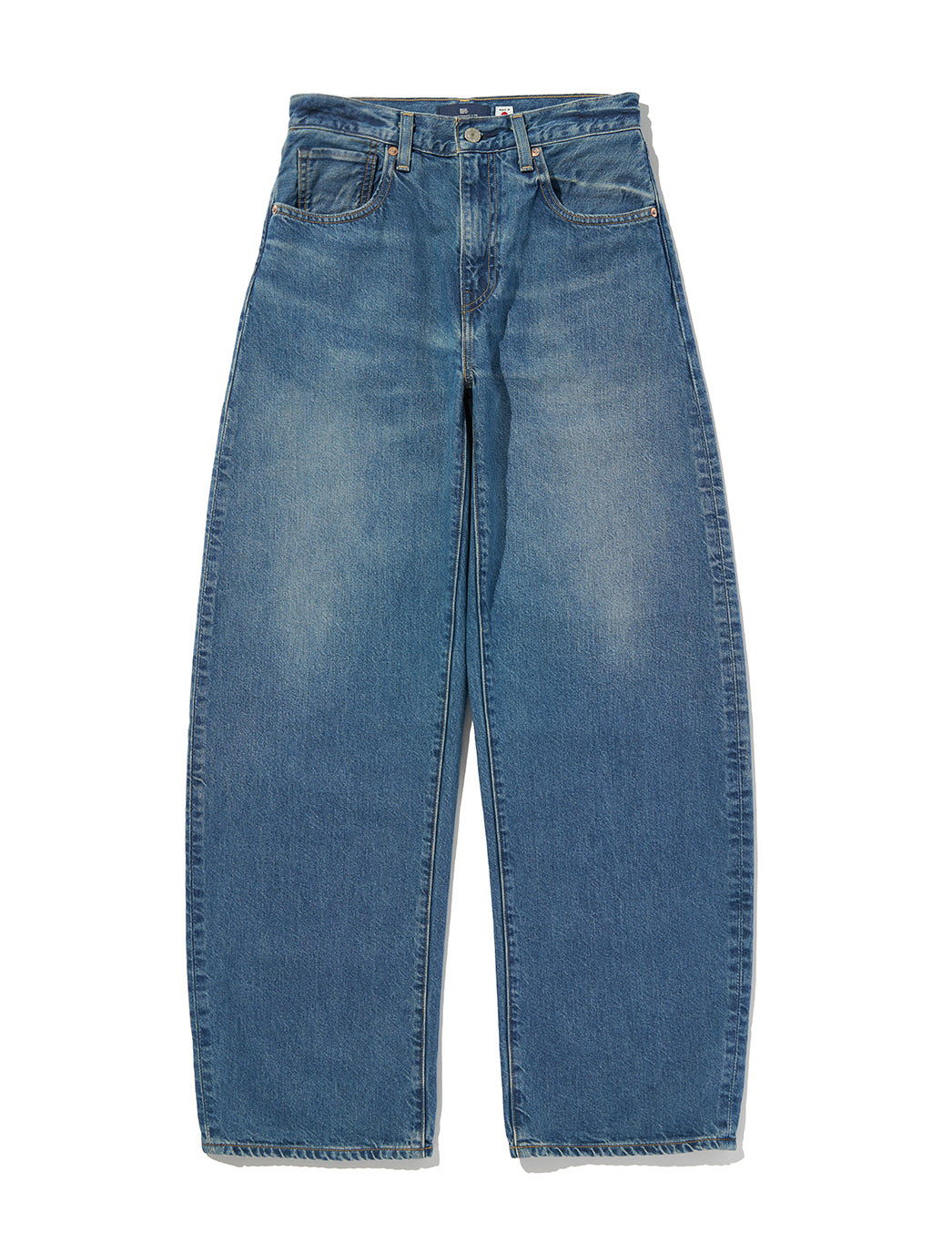 BLUETAB™ バレルジーンズ ミディアムインディゴ MADE IN JAPAN