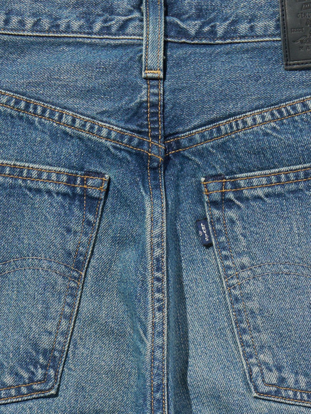 BLUETAB™ バレルジーンズ ミディアムインディゴ MADE IN JAPAN