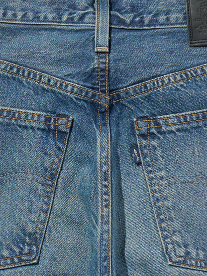 BLUETAB™ バレルジーンズ ミディアムインディゴ MADE IN JAPAN