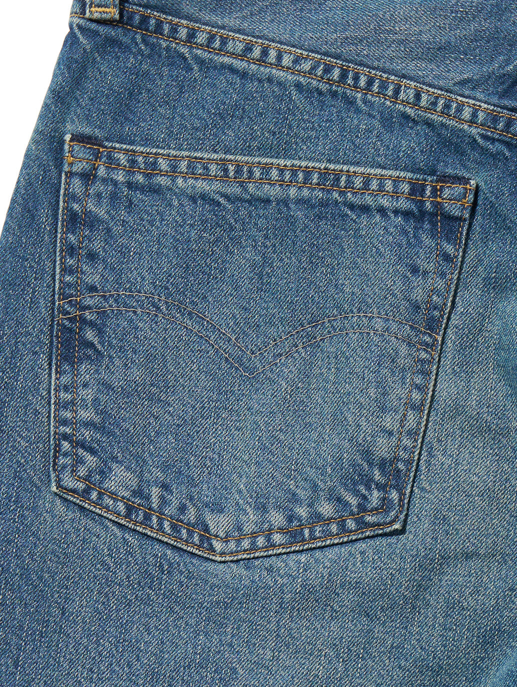 BLUETAB™ バレルジーンズ ミディアムインディゴ MADE IN JAPAN