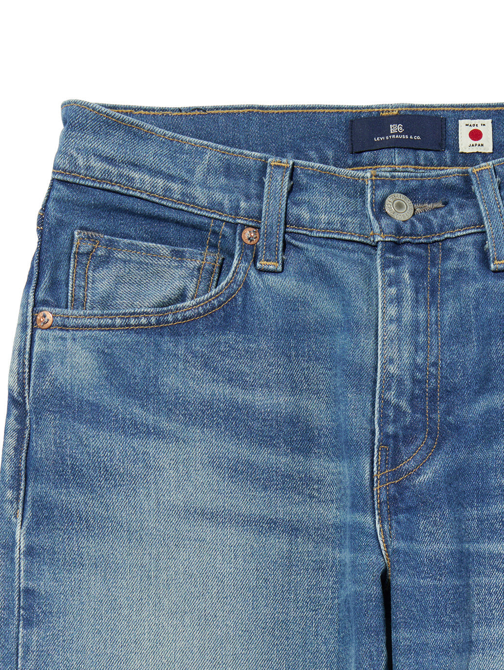 BLUETAB™ Beauジーンズ ミディアムインディゴ MADE IN JAPAN