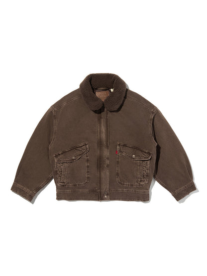 シェルパ ボンバージャケット