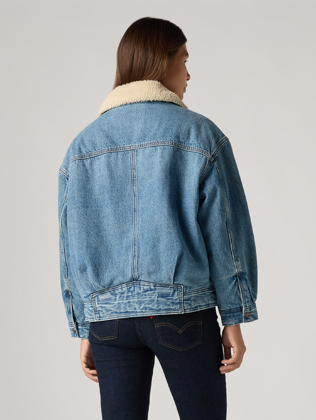   JEANS Women's ナイロン ボンバージャケット シェルパ ボンバージャケット – リーバイス®公式オンラインストア