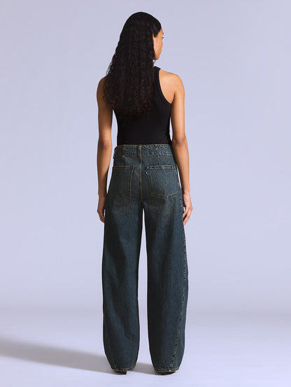 BLUETAB™ MOTO ジーンズ ダークインディゴ