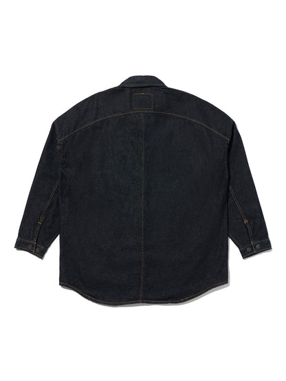 TWISTED シャツジャケット ダークインディゴ
