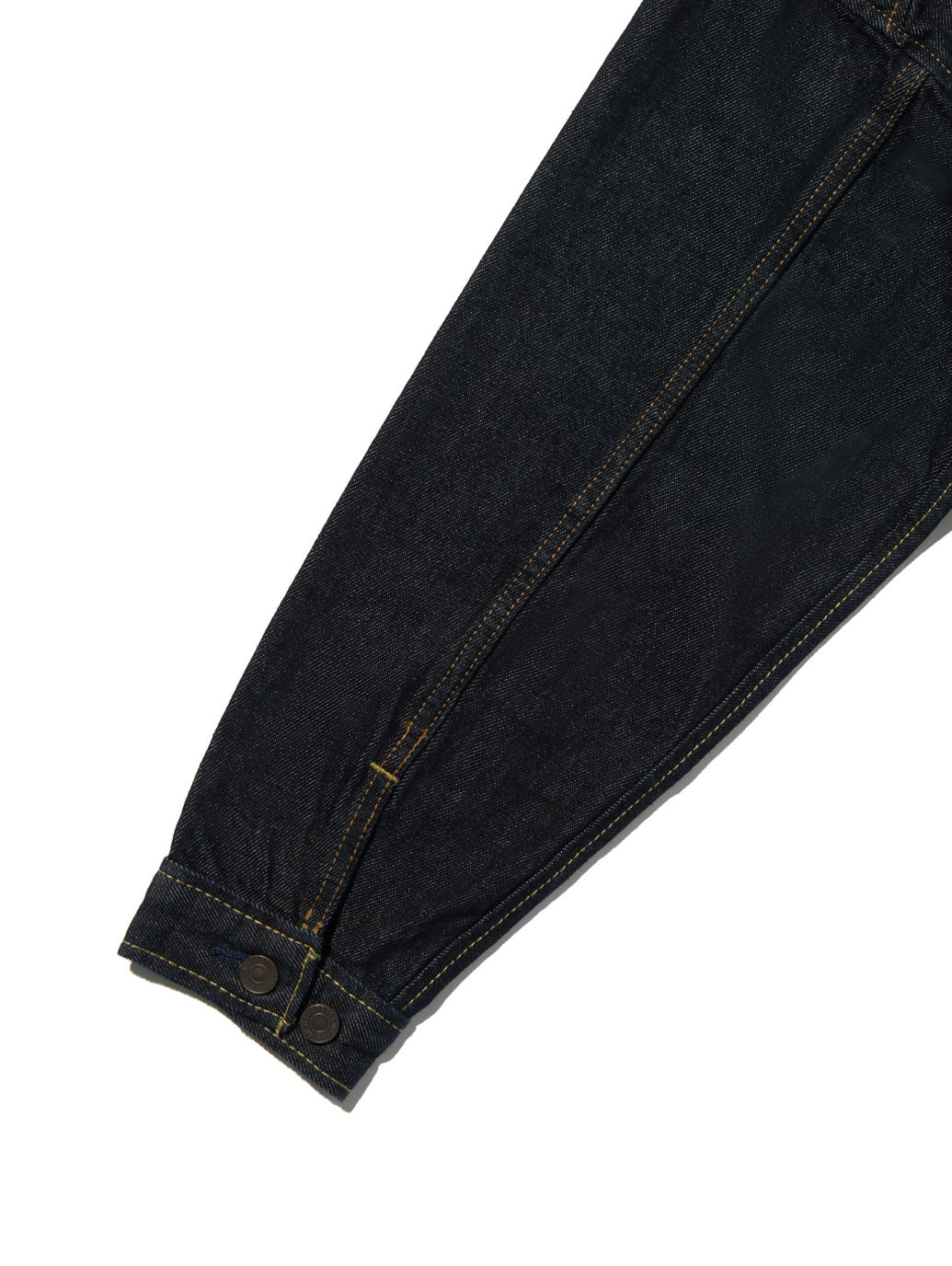 極美品✨45R インディゴシャツジャケット R刺繍　カットオフ　黒系 2 45R大切なもの: ｜45R