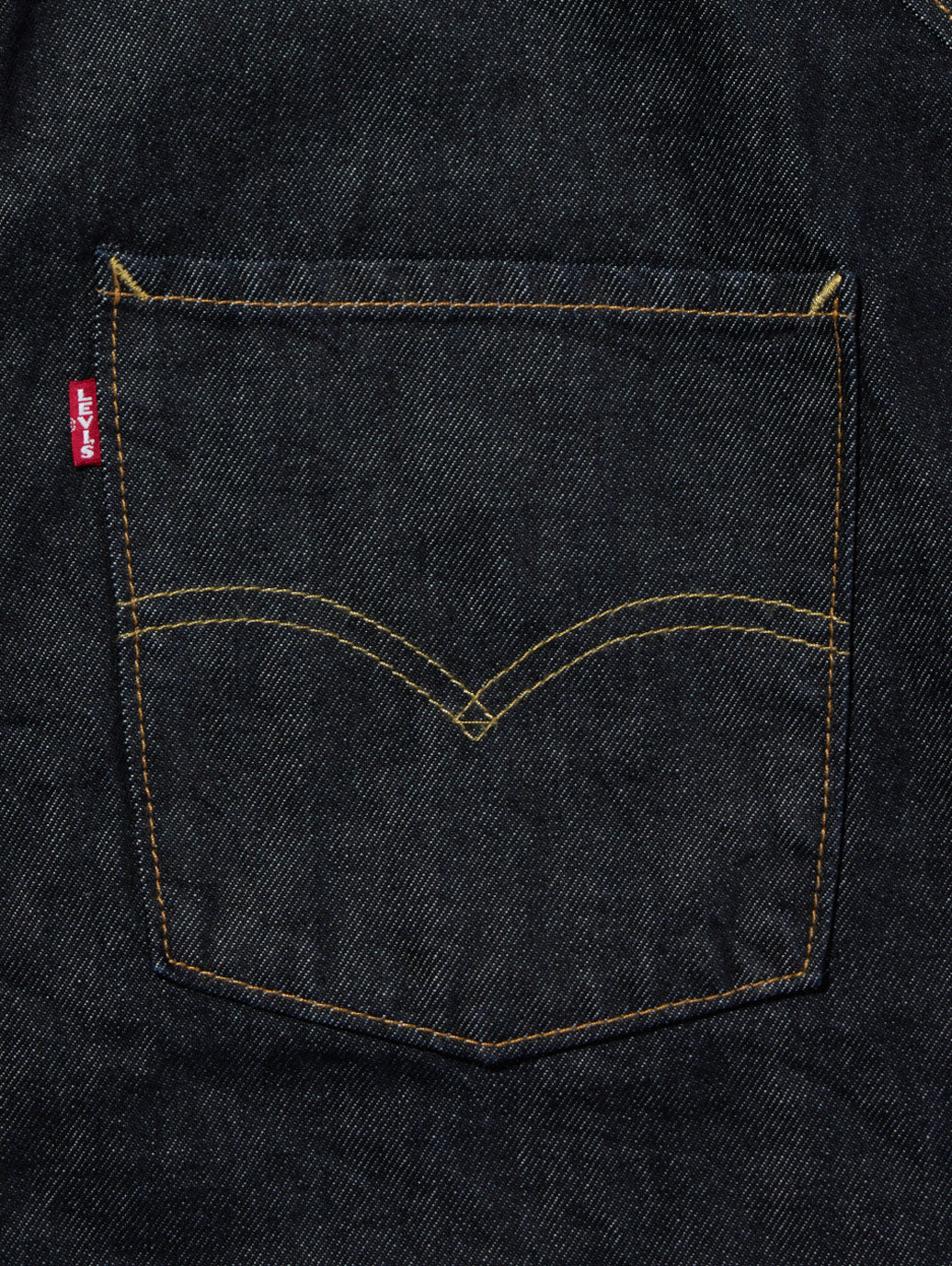 TWISTED シャツジャケット ダークインディゴ