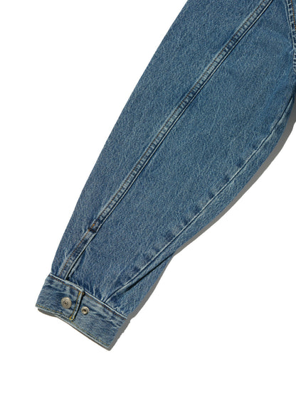 ツイステッドジャケットトラッカージャケット ミディアムインディゴ