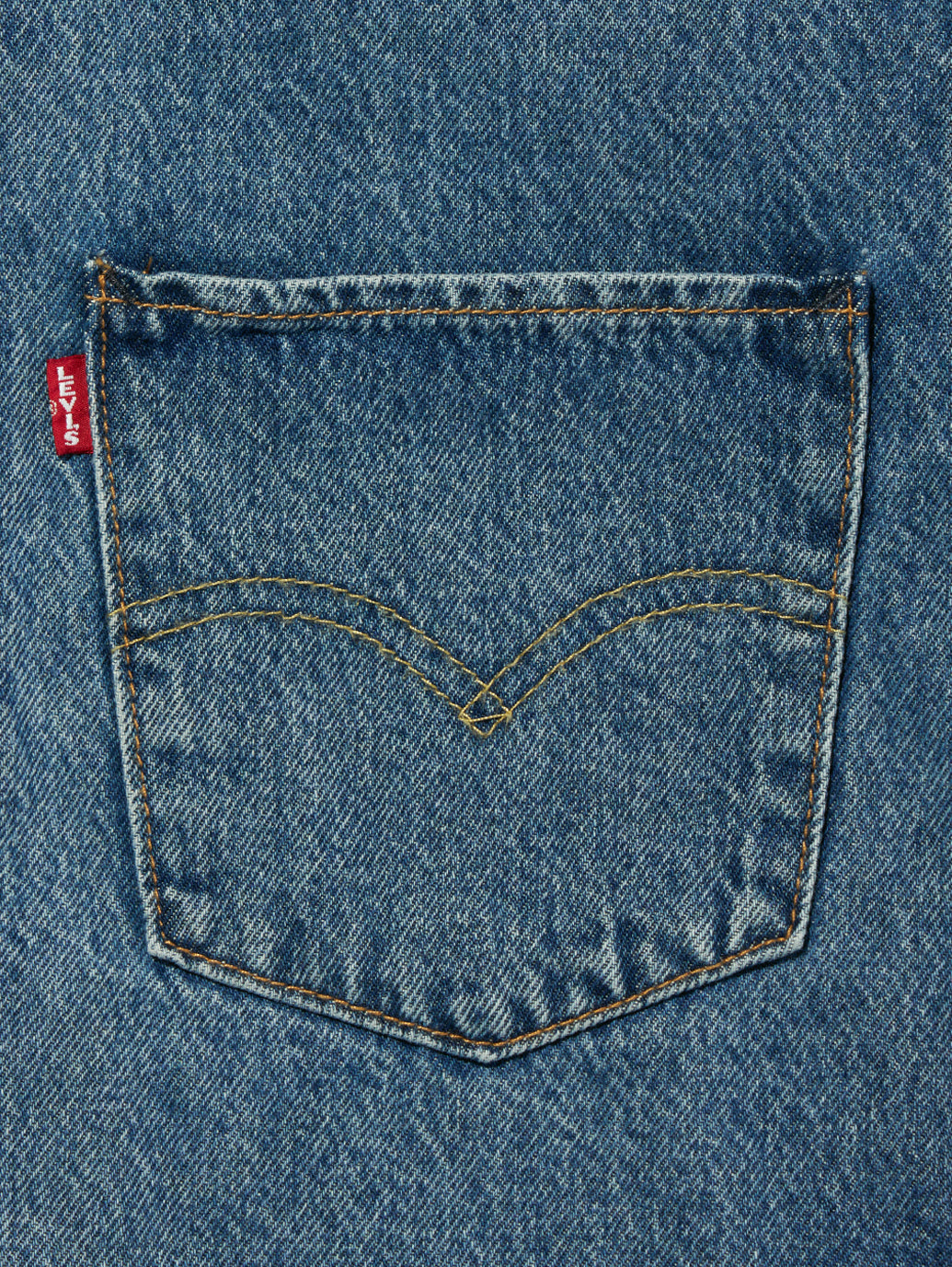 ツイステッドジャケットトラッカージャケット ミディアムインディゴ