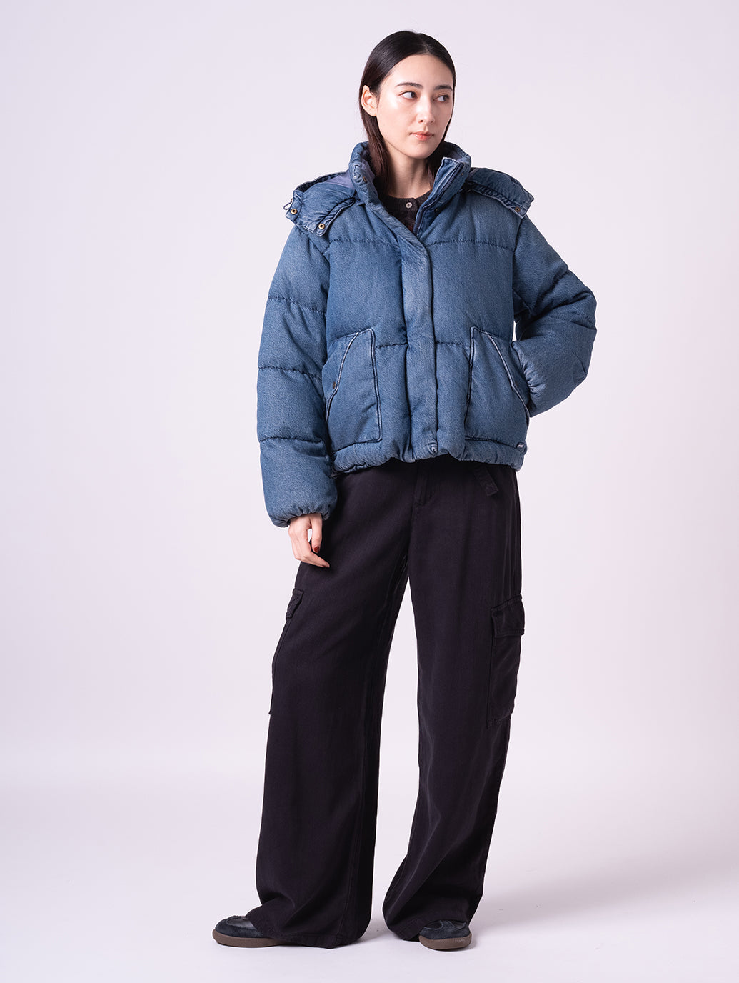 ウエスタンショートバブルパファージャケット