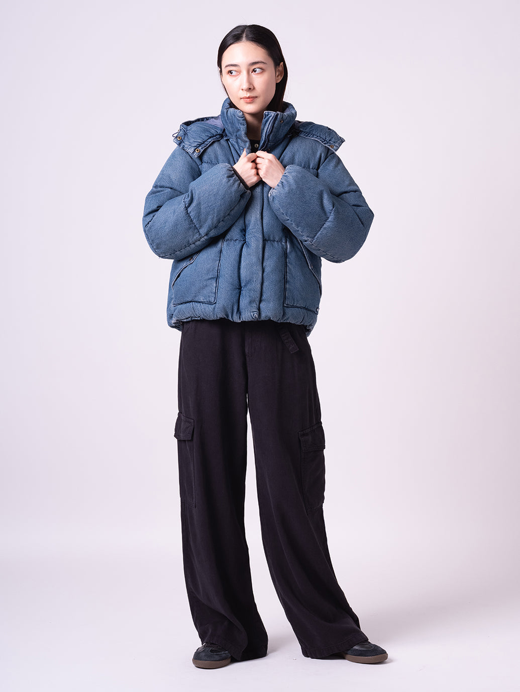 ウエスタンショートバブルパファージャケット