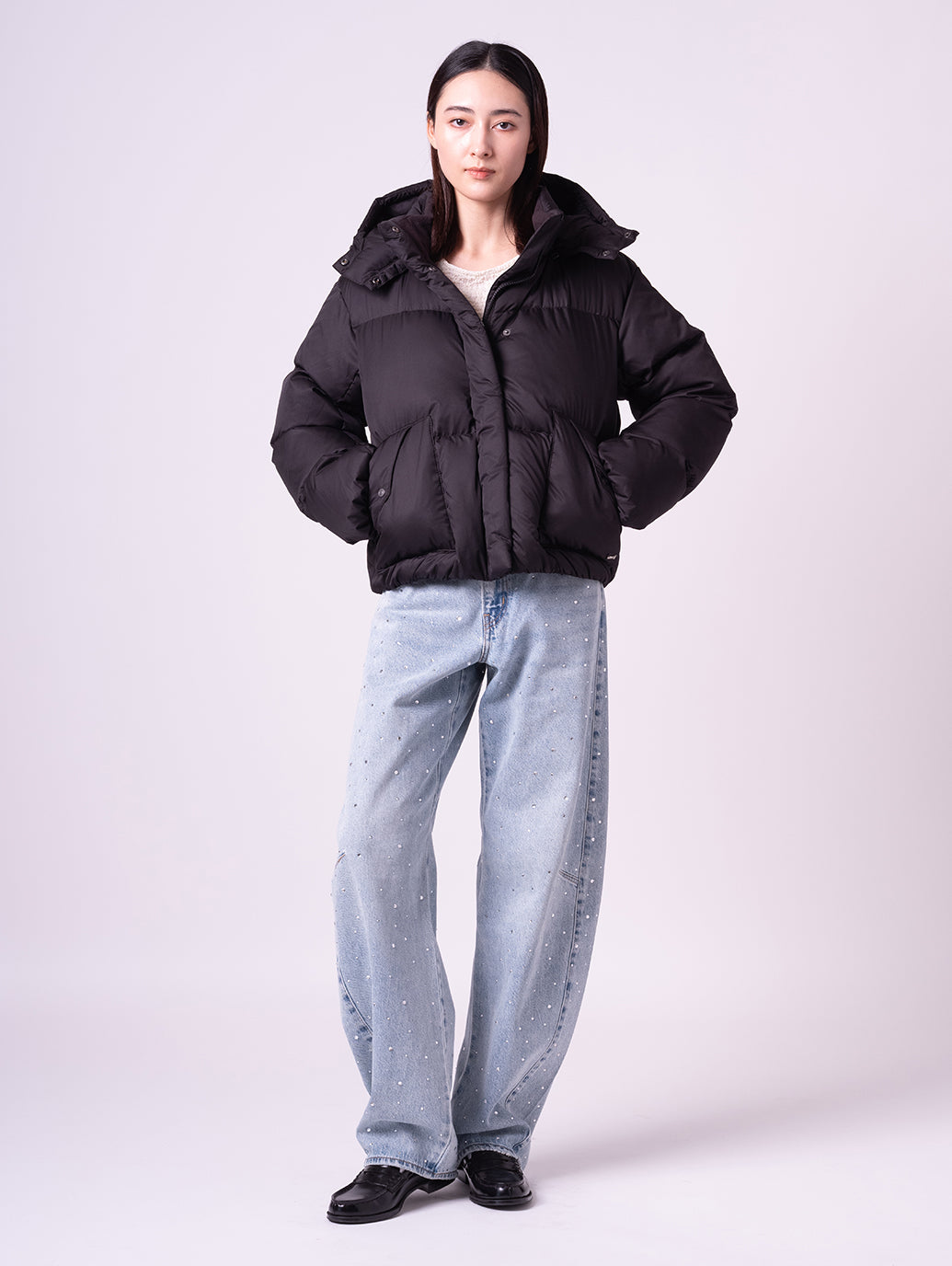 ウエスタンショートバブルパファージャケット