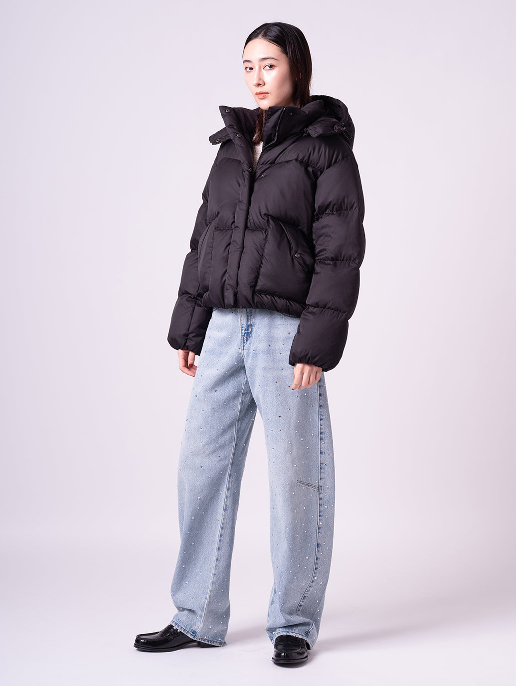 ウエスタンショートバブルパファージャケット