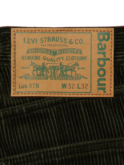 LEVI'S®XBARBOUR 578™ BAGGY CORDUROY TROUSERS