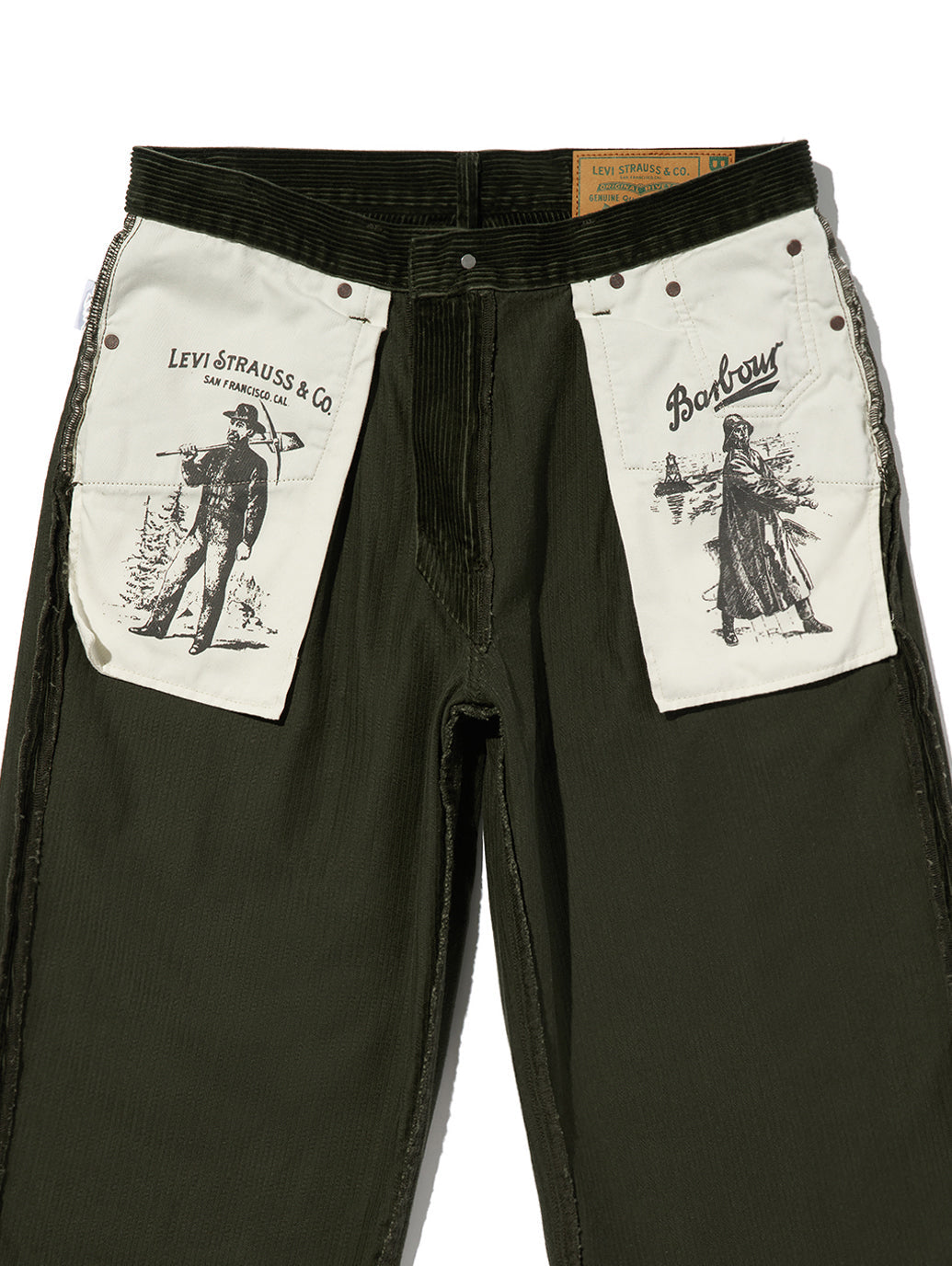 LEVI'S®XBARBOUR 578™ BAGGY CORDUROY TROUSERS – リーバイス®公式