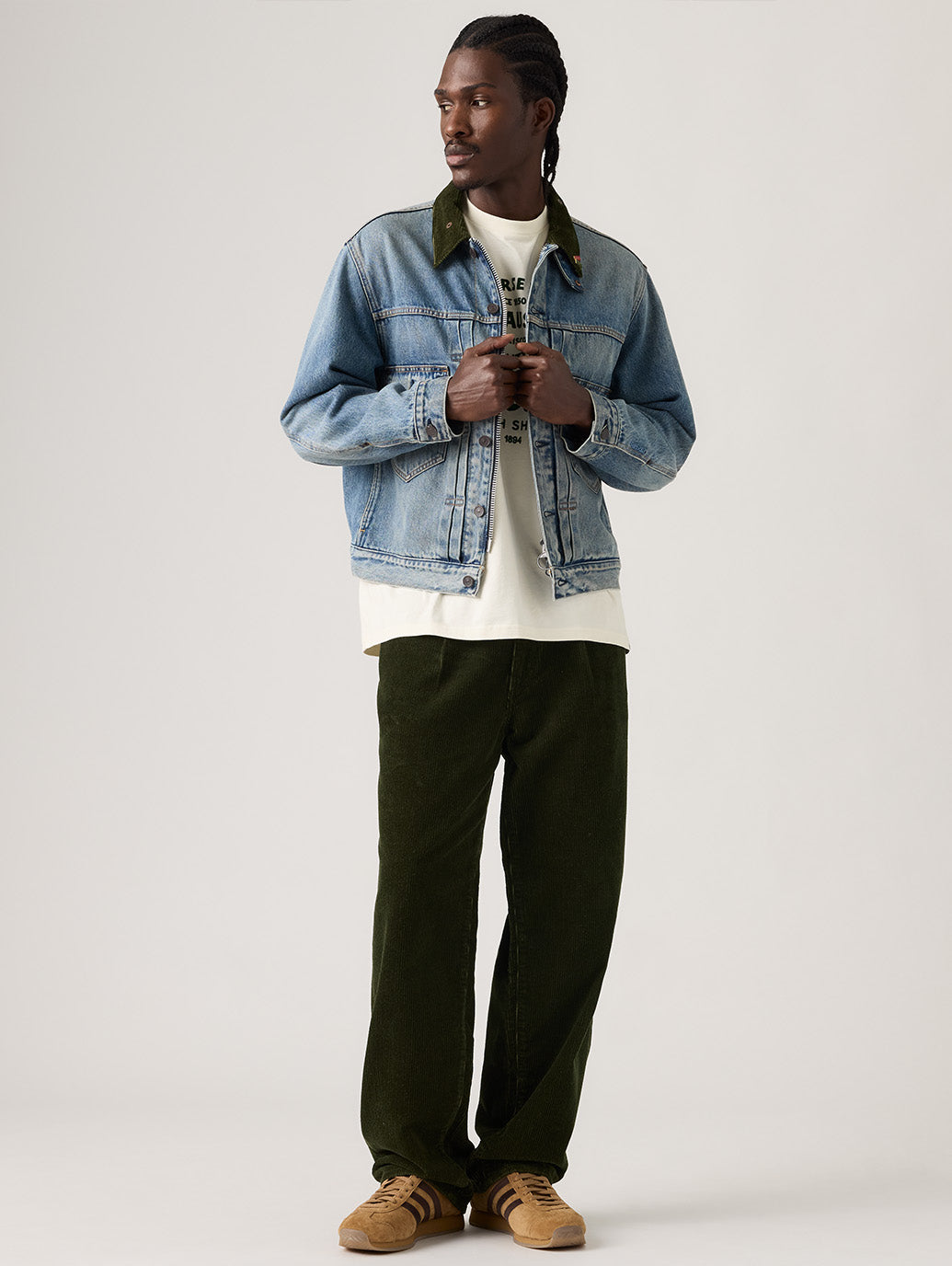 LEVI'S®XBARBOUR 578™ BAGGY CORDUROY TROUSERS – リーバイス®公式
