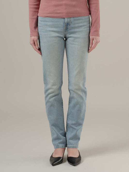 WEDGIE スリムジーンズ ミディアムインディゴ