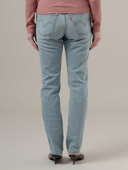 WEDGIE スリムジーンズ ライトインディゴ