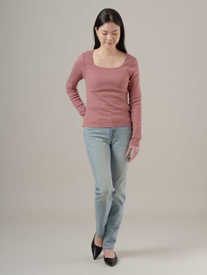 WEDGIE スリムジーンズ ライトインディゴ