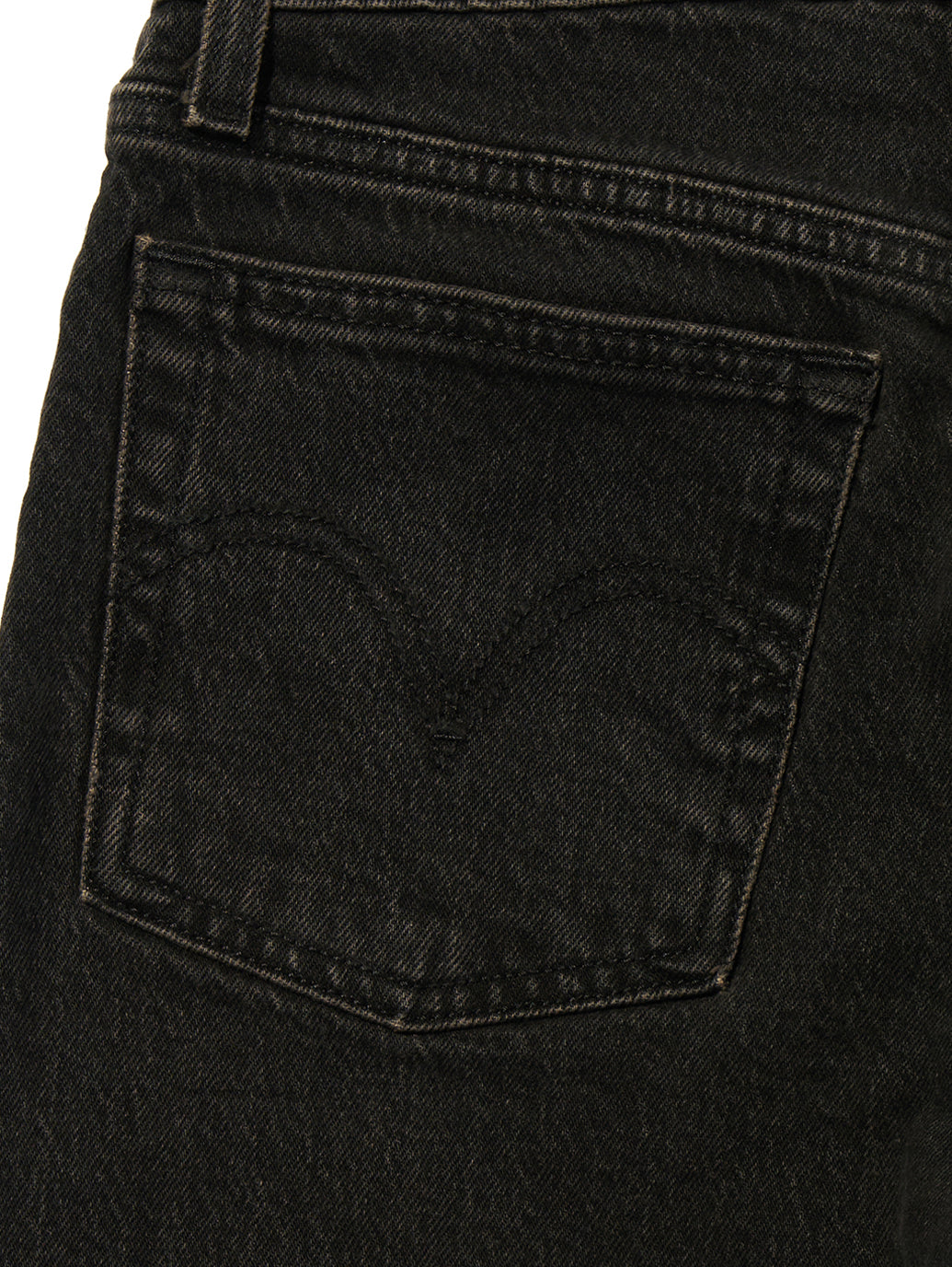 WEDGIE スリムジーンズ ブラック