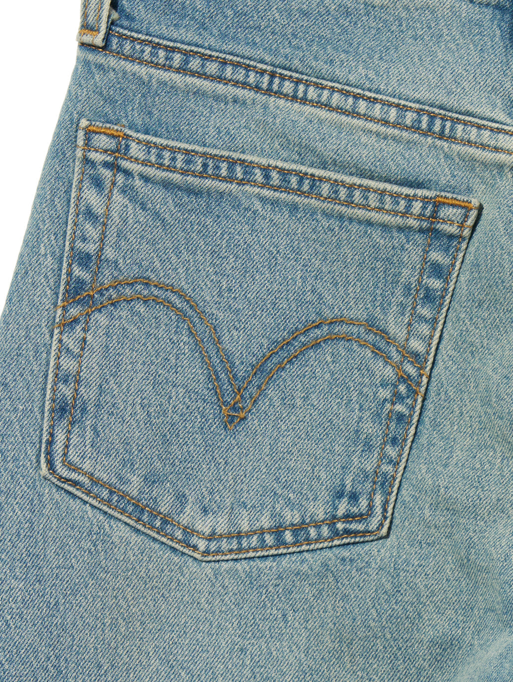 WEDGIE スリムジーンズ ライトインディゴ