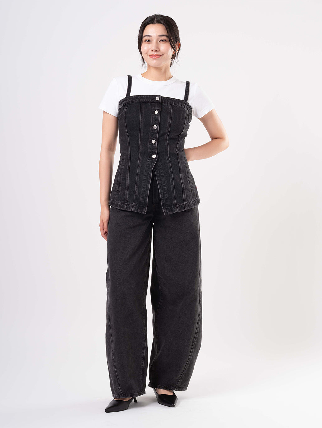 SUPER BAGGY バレルジーンズ ブラック – リーバイス®公式オンラインストア